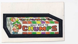  1973/5th S Topps Wacky Package Sticker Chumps - £1.53 GBP