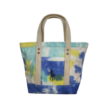 Polo Ralph Lauren Canvas Tie-Dye Small Tote Bag $249 WORLDWIDE SHIPPING - $127.71