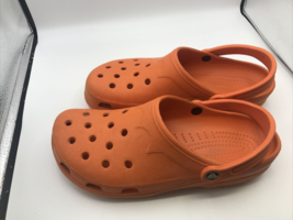 Crocs Clogs  Mens Size 12-13  Orange XXL Comfort - $22.55