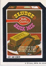  1973/5th S Topps Wacky Package Sticker Sludge Brick Mix - £1.53 GBP