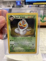 Dark Arbok Rare Holo Pokemon Card Team Rocket 2/82 Basic 1999 Holographic MP - £12.43 GBP