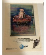 1992 AT&amp;T Cordless Telephone Vintage Print Ad pa27 - $7.91