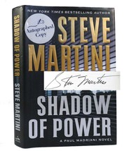 Steve Martini SHADOW OF POWER Signed 1st Edition 1st Printing - £41.32 GBP