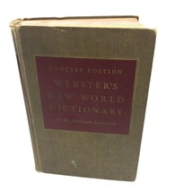 Vtg 1960 Concise Edition Websters New World Dictionary of the American Language  - £7.98 GBP