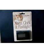 Samsonite Royal Traveler Travel Alarm Clock & Flashlight