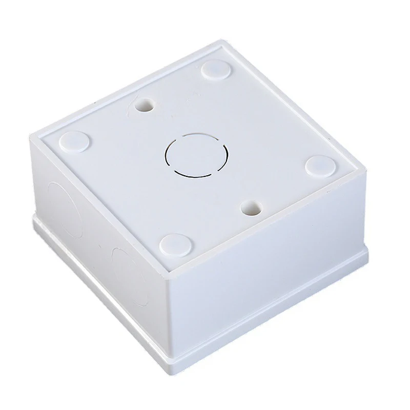 House Home Extra Deep 4m Wiring Inserted Wall Bottom Box White Junction Boxes En - £19.98 GBP