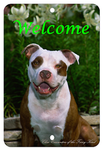 American Pit Bull Best Of Breed Aluminium Indoor/Outdoor Sign - $20.95