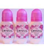 Crystal Mineral Deodorant Roll-On Unscented, 2.25 fl oz ea Pack of 3 - £18.13 GBP