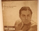You Were Only Fooling Sheet Music Blue Barron Billy Faber Fred Meadows 1948 - $7.91