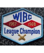 Vintage Bowling Patch -WIBC 1967-1968 League Champion - $50.51 CAD