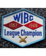 Vintage Bowling Patch -WIBC 1967-1968 League Champion - £29.07 GBP