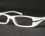 Ana Hickmann AH6125 T02 Blanc / Argent Unique Rare Lunettes 48-16-130mm - $95.49