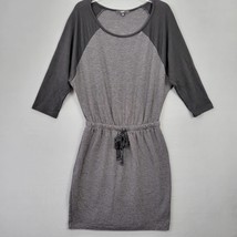 Tart Womens Dress Size XS Gray Midi Jersey Stretch Classic 3/4 Sleeves Scoop USA - £9.02 GBP