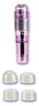 Dr Laura Berman Intimate Basics Athena Waterproof Mini Massager Pink Clam - $221.25 MXN