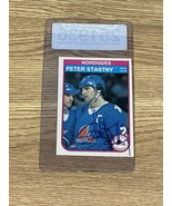 Signed Authentic 1982-83 OPC Quebec Nordiques Peter Stastny #292 Sports ... - €73,84 EUR