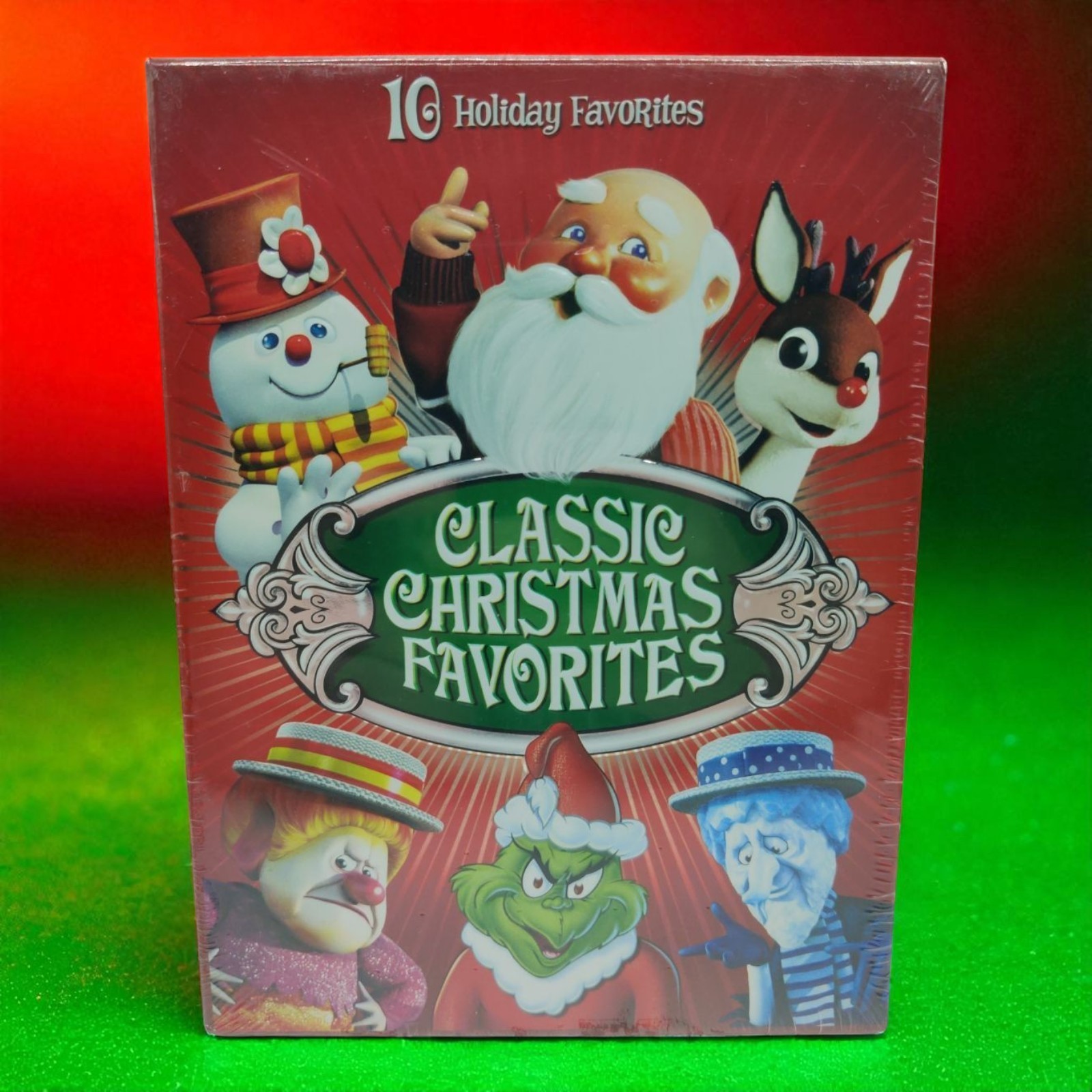 Classic Christmas Favorites (DVD, 2008, 4-Disc Set) 10 Movies Dr. Seuss ... - $14.54