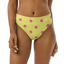 Autumn LeAnn Designs®  | Women&#39;s High-Waisted Bikini Bottoms, Dolly Yell... - $39.00