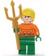 LEGO DC Comics Super Heroes Minfigure - Aquaman with Trident weapon - $24.75