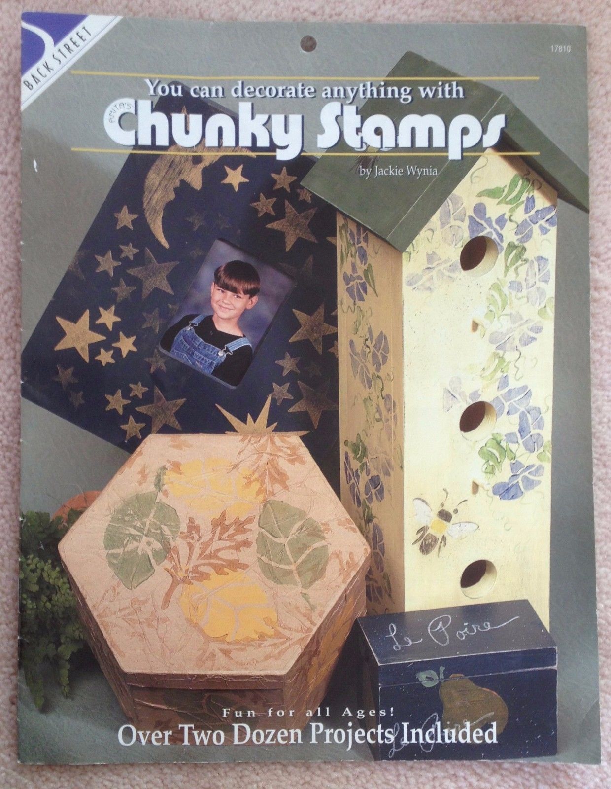 "You Can Decorate Anything with Chunky Stamps" Craft Booklet 17810 Jackie Wynia - $6.95
