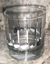 Cristar Golf Whiskey Shot Glass “Decisions Are The Worst!&quot; 10.5 oz,NEW-SHIP24HRS - £15.50 GBP