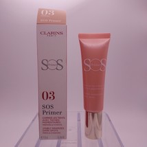 Clarins SOS Face Primer 03 CORAL Visibly Minimizes Dark Spots 1oz - $253.99 MXN