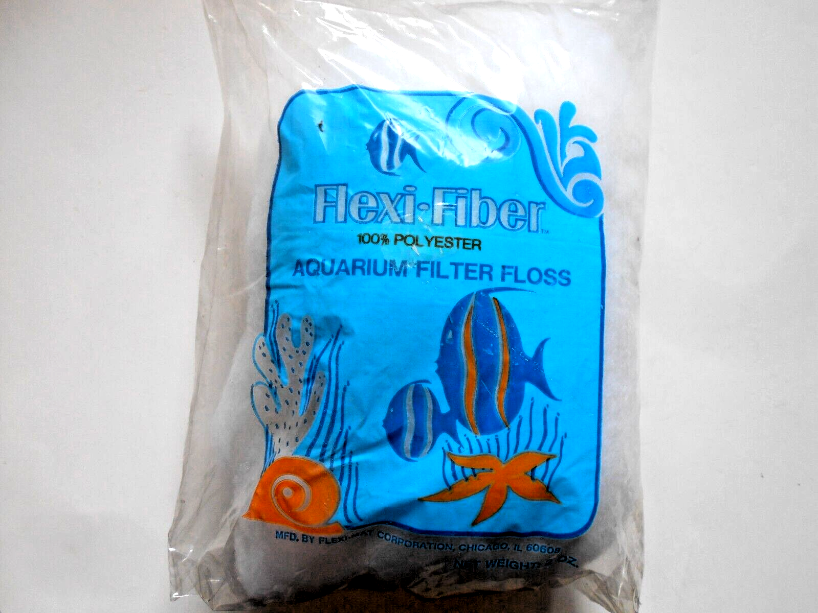 Flexi-Fiber Aquarium Filter Floss 100% Polyester- 2 0z. - $7.91