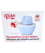 New Rise By Dash Personal Electric Ice Cream Maker Machine .25 Quart Blue - $22.79