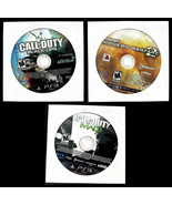 Lot Of 5 PS3 Games Call of Duty: Black Ops Modern Warfare 2 3 Uncharted 2 3 - $19.37 CAD