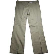 Dickies Pants Womens 18R Khaki Stretch Twill Relaxed Fit Chino Casual - $29.68