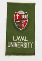 1910&#39;s Tobacco Silk Laval University Coat of Arms  - £7.85 GBP