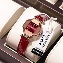 Reloj de cuarzo de lujo para mujer, pulsera elegante de moda con esfera ... - £23.58 GBP