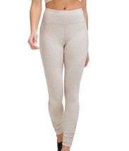 DKNY Womens Activewear 7/8 Ruched High Waist Pocket Leggings, X-Large - £46.79 GBP
