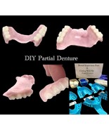 DIY Partial Denture Kit Putty Impression Full Set Teeth Not Medical Device - $87.01