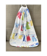 Vintage Clothesline Laundry Bag Drawstring Tote Primary Colors 1970s Decor - €10,68 EUR Vintage Clothesline Laundry Bag Drawstring Tote Primary Colors 1970s Decor - €10,68 EUR