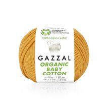 Gazzal Organic Baby Cotton Yarn 100% Organic Cotton, 2 Ball (Pack) Total 3.52 Oz - £10.00 GBP+