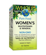 Natural Factors Whole Earth &amp; Sea Pure Food Women&#39;s Multivitamin &amp; Miner... - $40.84 CAD