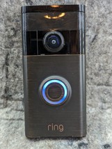 Works Great Ring Video Doorbell 1st Gen Bronze Wireless Rechargable (W2) - £22.04 GBP