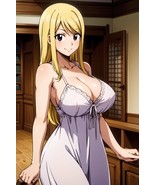 Fairy Tail - Lucy Heartfilia (Sleepwear) - 4 x 6 Inches Art Print Photog... - $9.49 CAD