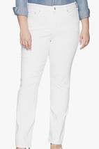 NWT NYDJ Women&#39;s Marilyn Straight Ankle Jeans White Size 26W - £27.30 GBP