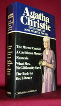 Agatha Christie Five Complete Miss Marple Novels Omnibus Avenel Books F/F Dj - £14.09 GBP