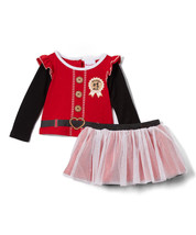 NWT Nannette Girls Christmas Outfit Set Elf Santa Unicorn Reindeer - £4.37 GBP