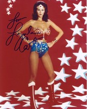 ** Lynda Carter Signed Poster Photo 8X10 Rp Autographed Wonder Woman !! - £15.80 GBP