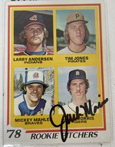 Jack Morris Signed Autographed 1978 Topps Rookies Baseball Card - Detroi... - £39.27 GBP