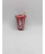 Miniature Coca Cola Cup(Red Lid White Straw) Magnet - $475.98 MXN
