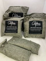 6 Pk Air Purifying Bamboo Charcoal BAGS1-500 3-200G + 2-50G Car &amp; Air Deodorizer - £13.40 GBP