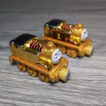 Lot of 2 Thomas &amp; Friends 2013 Take-N-Play Diecast Special Edition Gold Thomas - $14.36