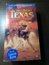 James A. Michener&#39;s Texas 2 Tapes Vhs - £7.85 GBP