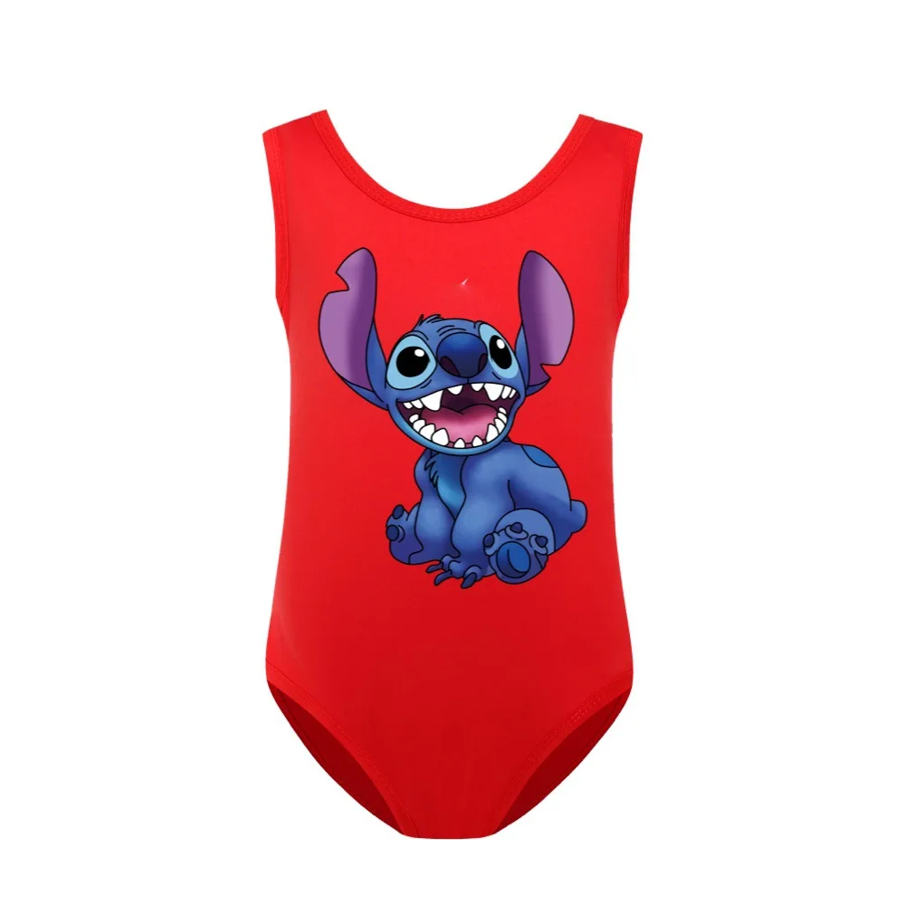 New Girls Swimwear Swimsuit Cartoon Lilo Stitch Baby Swimming Cap -120cm... - $336.42 MXN