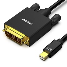 Mini DisplayPort to DVI Cable, Benfei Mini DisplayPort to DVI 6 Feet Cable (Thun - £14.38 GBP