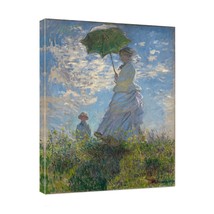 Woman with Umbrella -Madame Monet and Son by Claude Monet -Canvas Art Wa... - $557.33 MXN+